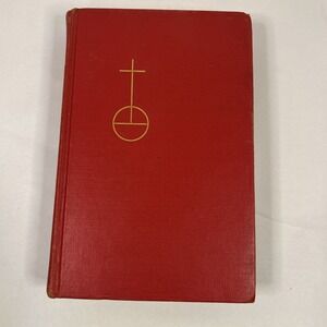 Service Book and Hymnal Music Edition 1958 Lutheran Red Hardcover Vintage Read